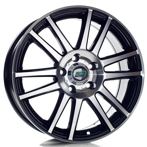 фото диска N2O R15 ET40 DIA56,6 PCD:4/100 Черный с полированной лицевой поверхностью