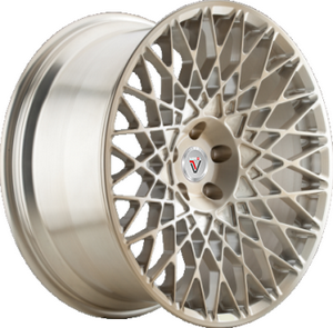фото диска VISSOL R19 ET35 DIA66,6 PCD:5/112 Насыщенно золотой