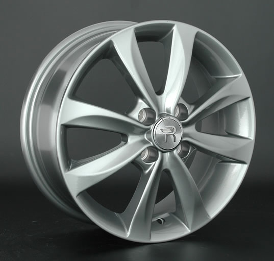 фото диска Replica TD R15 ET45 DIA54,1 PCD:4/100 Серый тёмный глянцевый