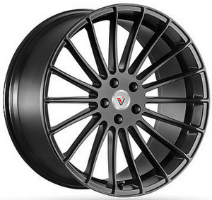 фото диска VISSOL R22 ET45 DIA PCD:5/130 черный матовый