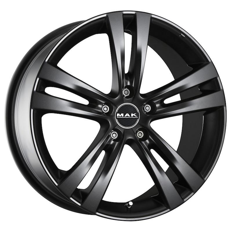 фото диска MAK R16 ET40 DIA76 PCD:5/114,3 черный матовый