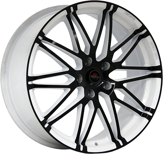 фото диска YOKATTA R15 ET40 DIA56,6 PCD:4/100 белый+черный