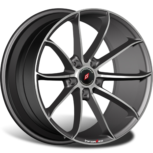 фото диска Inforged R18 ET30 DIA66,6 PCD:5/112 черный полированный