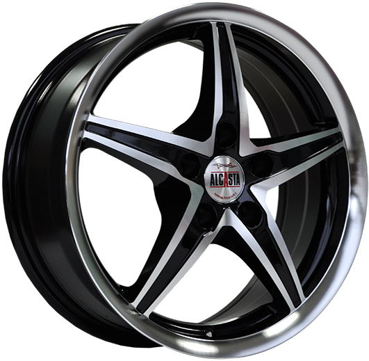 фото диска Alcasta R17 ET39 DIA65,1 PCD:5/110 черный полированный