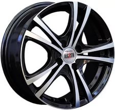 фото диска Alcasta R15 ET50 DIA60,1 PCD:4/100 черный полированный