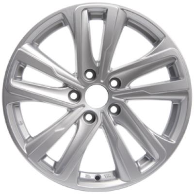фото диска Replica RPLC R17 ET42 DIA56,6 PCD:5/105 серебристый