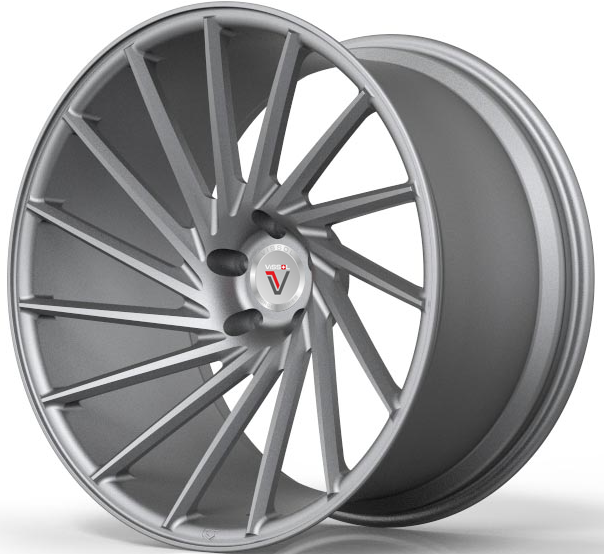 фото диска VISSOL R22 ET38 DIA PCD:5/114,3 БЛЕСТЯШИЙ ГРАФИТОВЫЙ