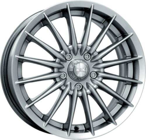 фото диска КиК R14 ET40 DIA58,6 PCD:4/98 темно-серебристый