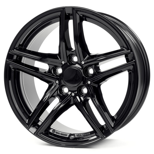 фото диска Borbet R17 ET30 DIA72,5 PCD:5/120 Чёрный глянцевый