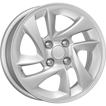 фото диска Replica КиК R14 ET35 DIA58,5 PCD:4/98 серебристый