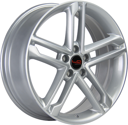 фото диска Replica LA R17 ET41 DIA67,1 PCD:5/120 серебристый