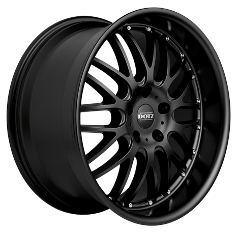 фото диска DOTZ R17 ET35 DIA72,6 PCD:5/120 черный матовый